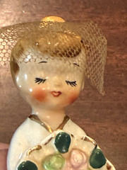 Holt Howard Bride with Bouquet, 1950s or 1960s with Original Label