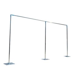 10x10ft/10x20ft Wedding Party Backdrop Stand Pipe Kit Curtain Frame Telescopic