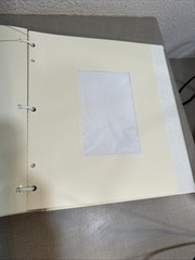 Hallmark Vintage Our Wedding Keepsake Album White Personalized NEW Free Ship