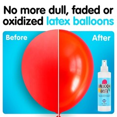 Balloon Shine Spray 8 oz — Single-Event Hi-Gloss Pump for Latex Multicolor