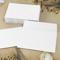 5×7 Envelopes For Invitation,A7 Envelope white,50 pack card A7, White