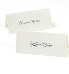 SET 2 Gartner Studios® Place Cards, Pearlized, 4″ x 3″, Ivory, SPECIAL OCCASION