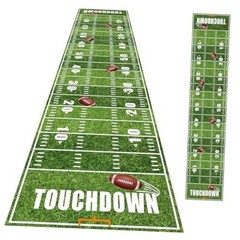 2Packs Football Floor Runner, 10ft x 2ft Football Party Supplies, Football