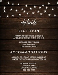 Personalized Boots & Roses Wedding Invitations Digital or Printed (Price for 50)