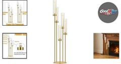 Gold 42in 1 Set Candelabra Centerpiece for Weddings & Events