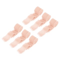 Chiffon Ribbon, 1.5″x7 Yard Silk Peach Tulle Satin Fabric Ribbon,6pcs