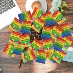 Fankya 240pcs The Romans Road to Salvation Gospel Tracts Plan of bright 1