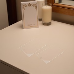 10 Pcs Acrylic Welcome Sign Wedding Blank Seat Memory Table Decor Clear