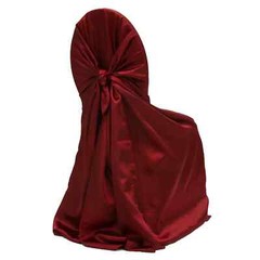 30 BLACK SATIN UNIVERSAL CHAIR COVERS for Wedding Reception Party Decorations