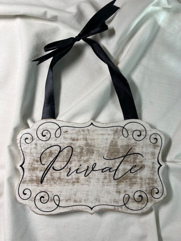 Special Event Private Room or Table Sign – Wooden, Hanging or Stand Up