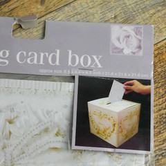 Details Accessories Wedding Card Box 8.5 x 8.5 x 8.5 Inch New Sealed