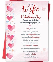 Beixian Valentines Day Cards Gifts for Wife from Husband, Unique Wife Valenti…