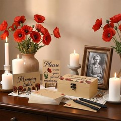 Gilprop 112 Pcs Celebration of Life Memory Cards Set Share a Memory Cards wit…