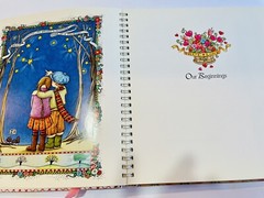 Mary Engelbreit Our Wedding JOURNAL MEMORY BOOK Hard Cover Spiral Bound 1996
