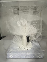 Vintage Bakery Crafts Wedding Cake Topper Traditions Bride Groom NIB USA 171W