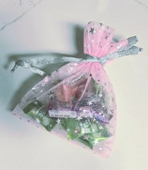 Gift Bags for Package PINK Heart Gift Pouch Candy Wedding Favor 5×7″ 50 pcs