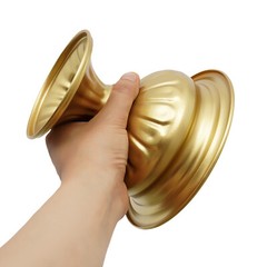 10 Pieces Trumpet Vases Flower Holder 12cm/4.7″ Tall Mini Centerpieces Vases