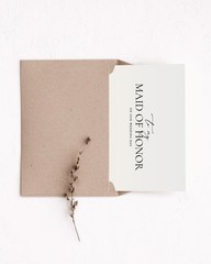 6 Pieces Bridesmaid Cards with Envelopes, 4 Pieces To My Bridesmaid On Our We…