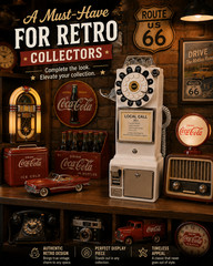 CR56-BK 1950’s Payphone with Push Button Technology. Black Wedding Audio Guest