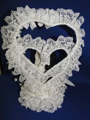 New Elegant & Absolutely Stunning Porcelain Bridal Couple Wedding CakeTop # 147