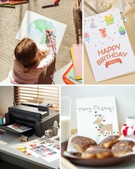 White Cardstock 8.5 x 11, 40 Sheets Card Stock, 75 x 11 inches,