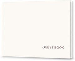 Beautiful Wedding Guest Book 7″ X 9″ Sign In Book 120 Gsm Thick Papercover In S