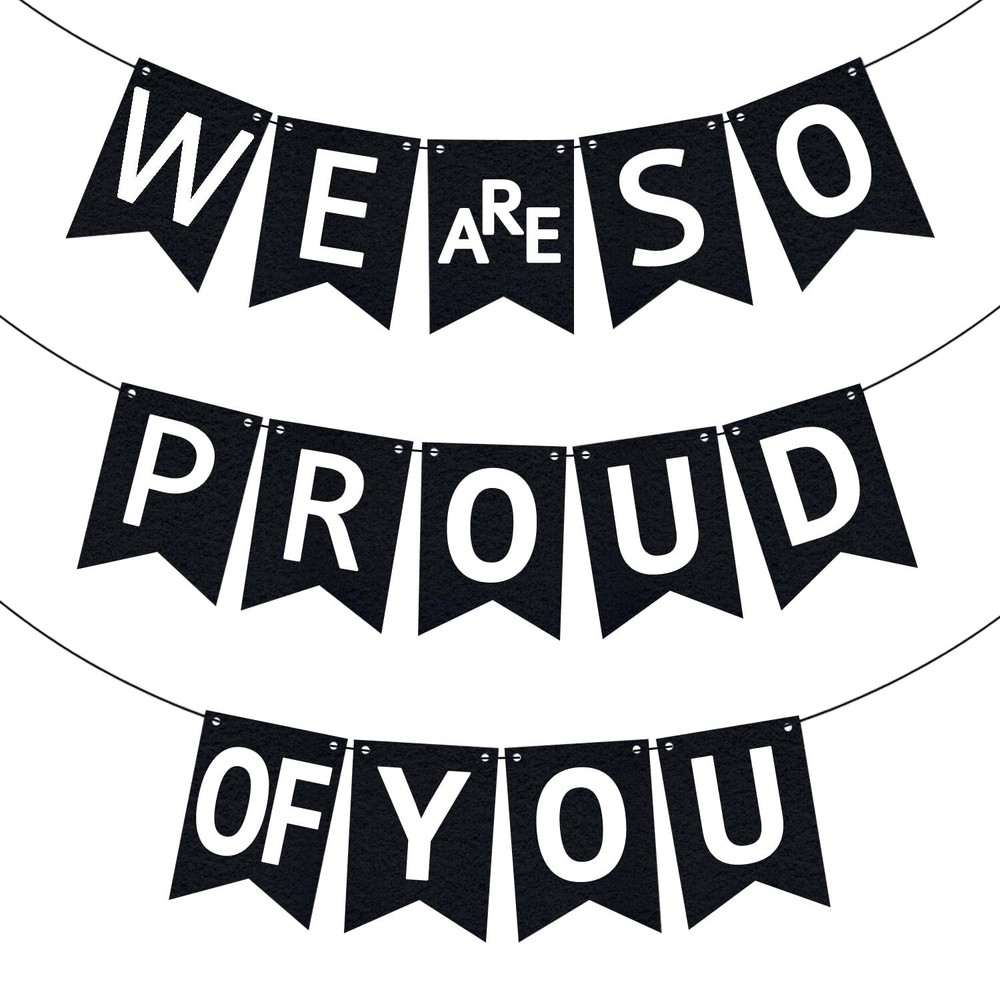 KatchOn, We are So Proud of You Banner – Huge, 10 Feet, No DIY | Congratulati…