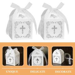 25pcs Festival Treat Boxes Candy Chocolate Present Wrapping Boxes Gift Accessory