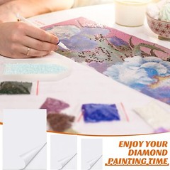 300PCS Diamond Painting Release Paper Double-Sided Release Paper Non-Stick Di…