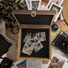 Personalized Grad Gift Box Class 2026 Memory Keepsake Wooden Engraved