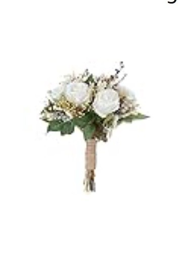 Wedding Bouquets for Bride, 14″ Artificial Bridal Bouquet Flowers