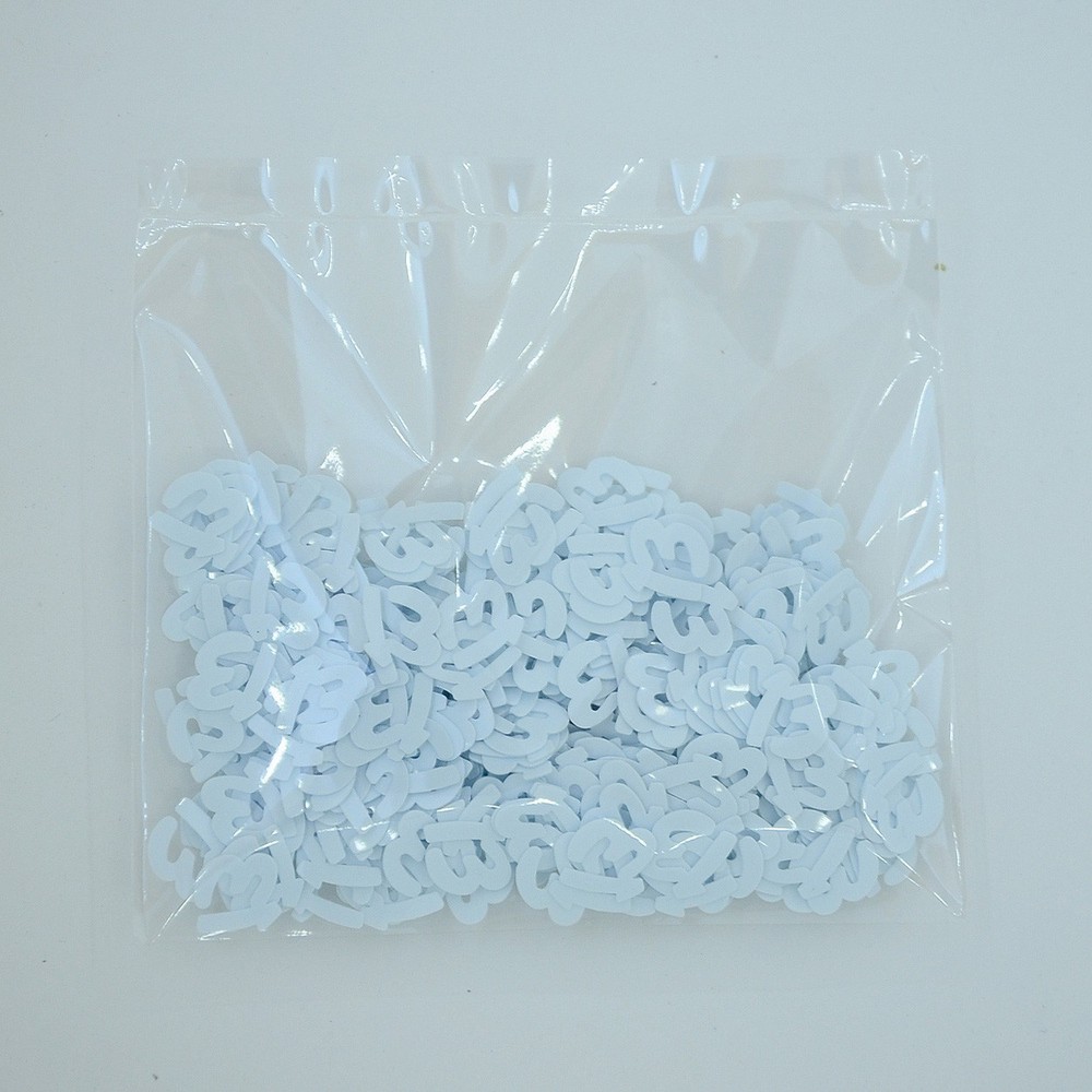 Metallic Confetti Bag 1/2 Oz Number 13