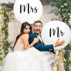 Weather-Resistant 33 Pc Just Married Car Decoration Set for Stylish Weddings