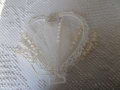 Vintage Wilton 25th Wedding Anniversay Cake topper pieces – needs work