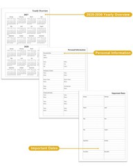 2026-2028 Monthly Planner – 36 Month PLanner Calendar from January 2026 to De…