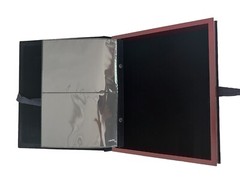 Royal Limited Wedding Album Keepsake Box Silver Tone Cherry Wood Bridal Gift NIB