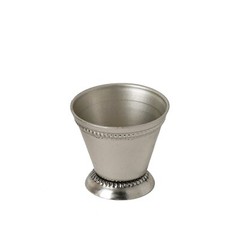2″ tall Silver Small Mint Julep Cup Vase Light Gray Centerpieces Tableware