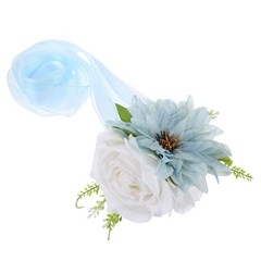 Wedding Aisle Chair Decorations Artificial Flower Bouquet Floral Arrangements