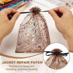 50Pcs Organza Bags 3.1×4.3 Inch Candy Bags Mesh Bag Jewelry Bag Pink-Silver