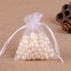 100x Organza Bag Sheer Bags Jewellery Wedding Candy Packaging