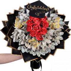 127 Pcs Graduation Gifts Money Flower Bouquet Class of 2026 Money Gift Ideas for