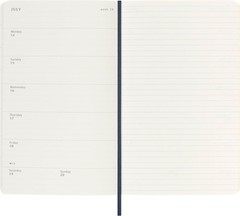 Moleskine Classic 18 Month 2025-2026 Weekly Planner, Soft Cover, Large (5″ x …