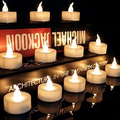 Cozeyat 12pcs Led Tea Lights with Timer Function(6Hrs On 18Hrs Off) Mini