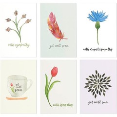 Best Paper Greetings Get Well Cards Assortment Box – 48 Pack, 4×6 Inch, 12 Fl…