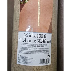 Amsys Aisle Runner 36 in x 100 ft Burlap Style Wedding Event Decor New