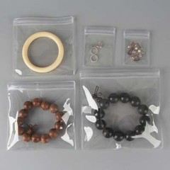 100x Clear Resealable Antioxidant Jewelry PVC Packaging Bags Product Packing Bag