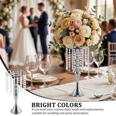 Chandelier Flower Stand Reusable Multi-Purpose for Tabletop Flower Arrangement