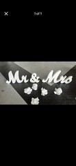 Mr And Mrs Sign For Sweetheart Table