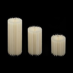 3pcs Cardboard Centerpiece Display for Wedding Party Garden Cylinder Flowers Sta