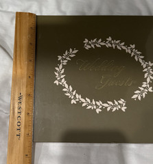 Guest Book Party / Wedding Guest book – NEW sealed.